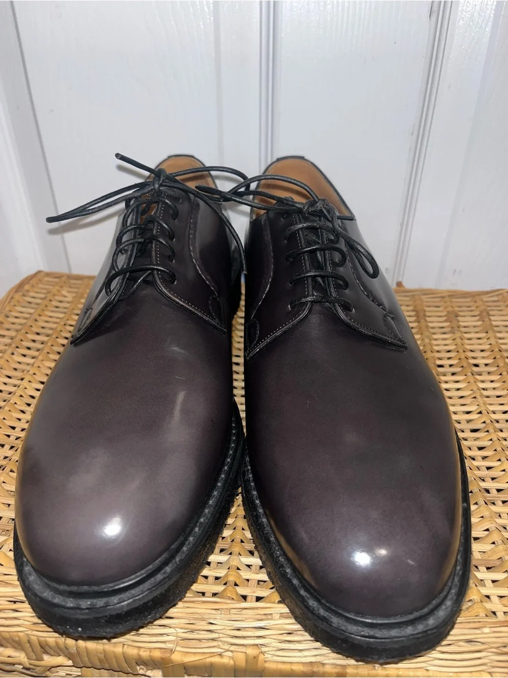 CHURCH’S Shannon derby with rubber crepe sole Custom Grade England